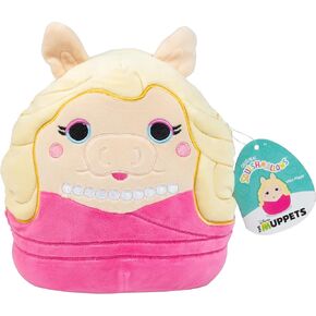Squishmallows Original 8-Inch Miss Piggy - The Muppets Show - Official Jazwares Disney Plush - Collectible Soft & Squishy Stuffed Animal Toy - Add to Your Squad - Gift for Kids, Girls & Boys in Kuwait