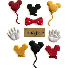 Buttons Galore Craft & Sewing Buttons - Mouse Ears - 3 Packs in Kuwait