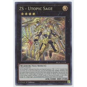 ZS - Utopic Sage - BROL-EN058 - Secret Rare - 1st Edition in Saudi Arabia