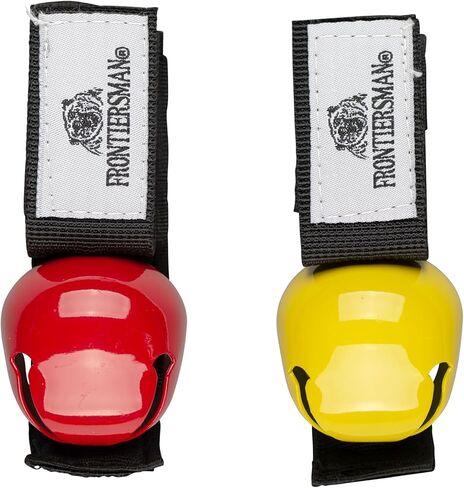 SABRE Frontiersman Bear Bell, Magnetic Silencer, Durable Hook and Loop Strap Attachment, Helps To Prevent Startling Bears While Hiking in Saudi Arabia