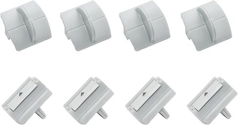 8 عبوات 157400-1001 استبدال شفرات تشذيب الورق المتوافقة مع Fiskars مقاس 12 بوصة طراز I، يناسب 1968701001 1968701005، رمادي in Kuwait
