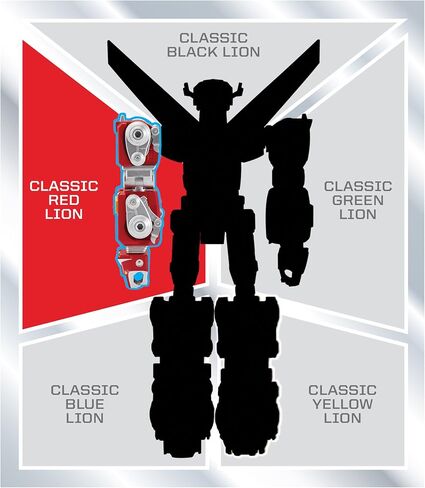 Voltron Classic Combining Red Lion Action Figure in Saudi Arabia