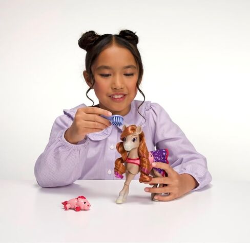 Wild Manes Horse Toys Bridget’s Ballet Horse Doll & Dreamer’s Slumber Party Horse Doll 2-Figure Pack in Saudi Arabia