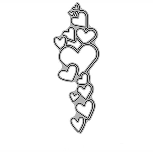 Arbuya Valentine's Day Cutting Dies for Card Making Hearts Die Cuts for Cards Scrapbooking Paper Crafts DIY in Saudi Arabia