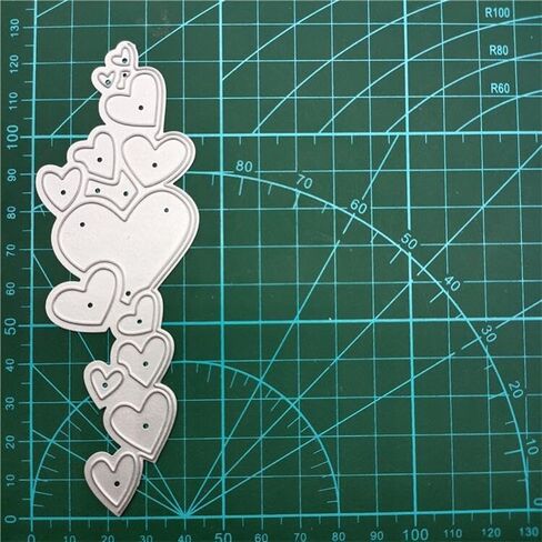 Arbuya Valentine's Day Cutting Dies for Card Making Hearts Die Cuts for Cards Scrapbooking Paper Crafts DIY in Saudi Arabia
