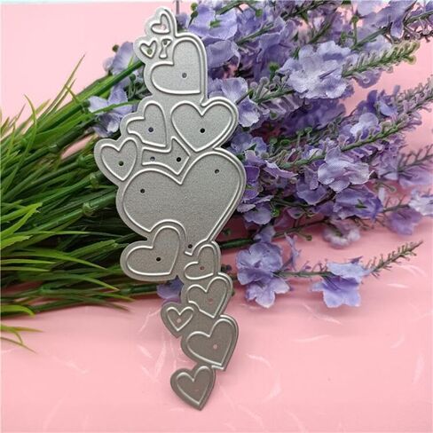 Arbuya Valentine's Day Cutting Dies for Card Making Hearts Die Cuts for Cards Scrapbooking Paper Crafts DIY in Saudi Arabia