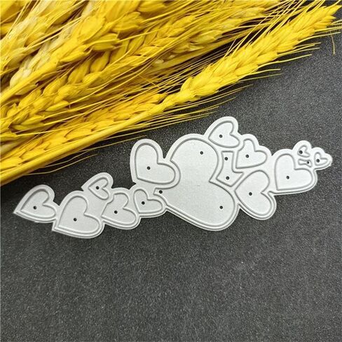 Arbuya Valentine's Day Cutting Dies for Card Making Hearts Die Cuts for Cards Scrapbooking Paper Crafts DIY in Saudi Arabia