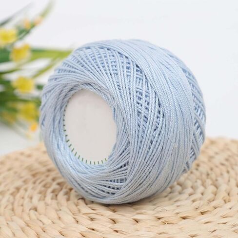 Lace Thread Milk Cotton Yarn for Crocheting and Knitting DIY Hand in Saudi Arabia