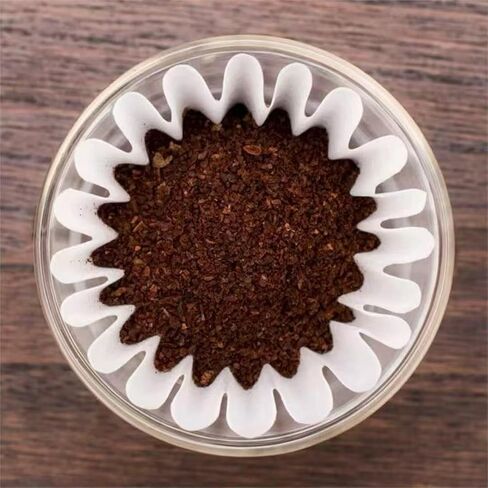 Commercial Coffee Filters 12 Cup Extra Large (300ct) - 9.75" Diameter Unbleached Filters for Bunn Style Machines, Flat Bottom Design Prevents Overflow - Bulk Cold Brew & Restaurant in Saudi Arabia