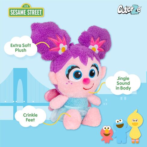 Kids Preferred Sesame Street Abby Cadabby Baby's First Cuteeze Plush Stuffed Animal for Babies and Infants - 12 Inches in Saudi Arabia