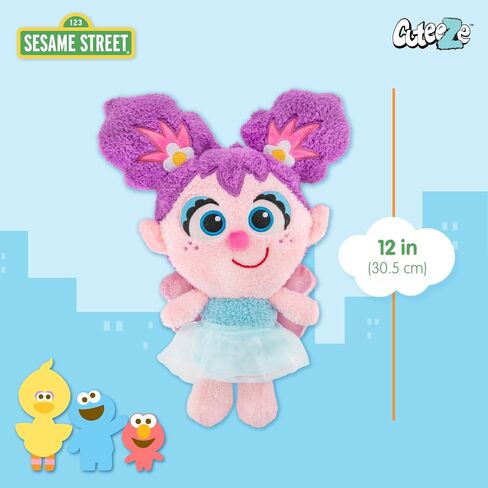 Kids Preferred Sesame Street Abby Cadabby Baby's First Cuteeze Plush Stuffed Animal for Babies and Infants - 12 Inches in Saudi Arabia