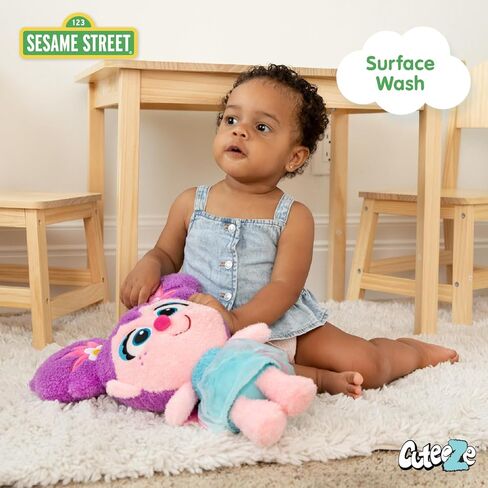 Kids Preferred Sesame Street Abby Cadabby Baby's First Cuteeze Plush Stuffed Animal for Babies and Infants - 12 Inches in Saudi Arabia