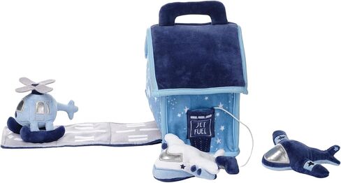 Bedtime Originals Interactive Airplane/Airport Plush Play Set with Stuffed Toys in Saudi Arabia