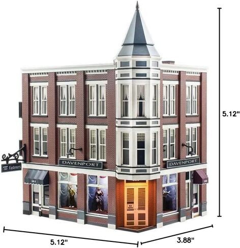 Woodland Scenics BR5847 O Davenport Department Store Structure Built-&-Ready in Saudi Arabia