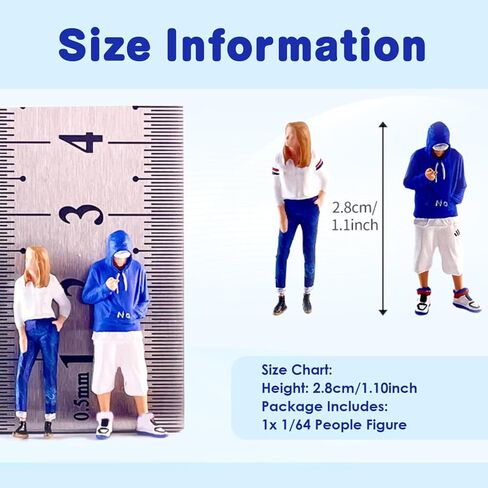 1/64 Scale People Figure Miniature Diorama Man Figures Mini Architectural Tiny People Model for Diorama Miniature Scene Decor in Saudi Arabia