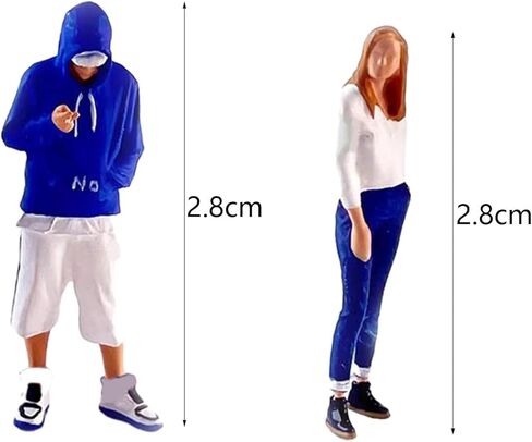 1/64 Scale People Figure Miniature Diorama Man Figures Mini Architectural Tiny People Model for Diorama Miniature Scene Decor in Saudi Arabia