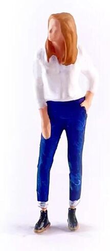 1/64 Scale People Figure Miniature Diorama Man Figures Mini Architectural Tiny People Model for Diorama Miniature Scene Decor in Saudi Arabia