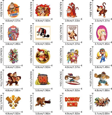 70pcs Cartoon Game Graffiti Sticker Decals Aesthetic Waterproof Vinyl Pack Stickers for Water Bottle Laptop Cup Phone Skateboard DIY Party in Saudi Arabia