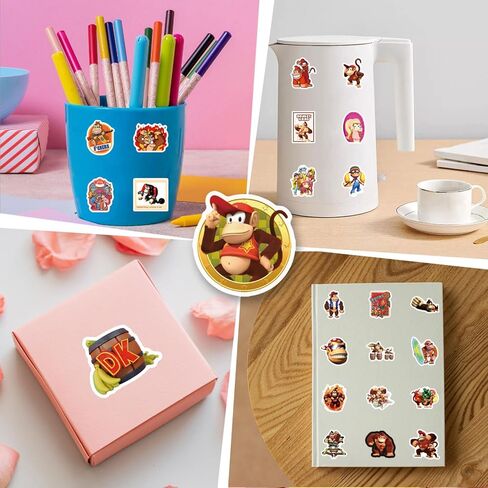70pcs Cartoon Game Graffiti Sticker Decals Aesthetic Waterproof Vinyl Pack Stickers for Water Bottle Laptop Cup Phone Skateboard DIY Party in Saudi Arabia