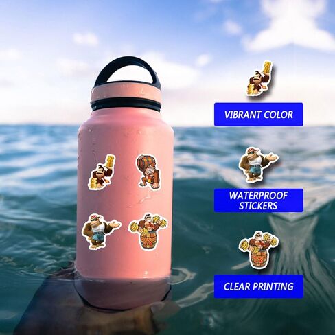 70pcs Cartoon Game Graffiti Sticker Decals Aesthetic Waterproof Vinyl Pack Stickers for Water Bottle Laptop Cup Phone Skateboard DIY Party in Saudi Arabia