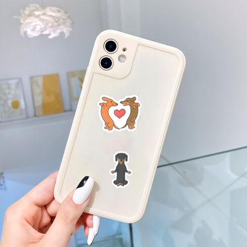 120 جهاز كمبيوتر شخصى ملصقات الكلب الألماني ملصقات Kawaii الكلب للماء الفينيل الشارات السجق الحيوانات الأليفة جرو ملصق لزجاجات المياه هدية DIY الدراجة الأمتعة حالة الهاتف المحمول سجل القصاصات لوح التزلج الهاتف in Saudi Arabia