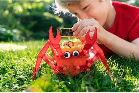 4M 403448 Green Science Hybrid Crabot-Solar Power Crawling Crab Kit-for Kids Ages 5+, Multi Coloured in Saudi Arabia