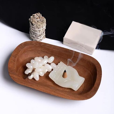CYEAH 4 Pack Wooden Dough Bowls Bulk, 9.5 in Rustic Dough Bowl for Candle, Natural Paulownia Wood Bowls for Wedding DIY Candle Home Crafts Making Farmhouse Fruits Supplies Decoration in Saudi Arabia