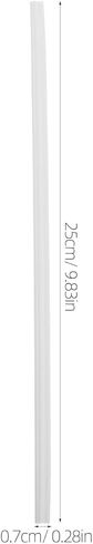 Supvox Miniature Dollhouse Trims: 4 Pcs White Baseboard Edgings - 9.84In Lightweight Decorative Molding for Dollhouse Accessories DIY Crafts Architectural Details in Saudi Arabia