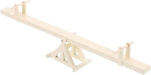 بيت الدمية الخشبية المصغرة نموذج متأرجحة ديكور واقعي للتوازن للحدائق الخيالية والمناظر الطبيعية الصغيرة 7.79 بوصة in Kuwait