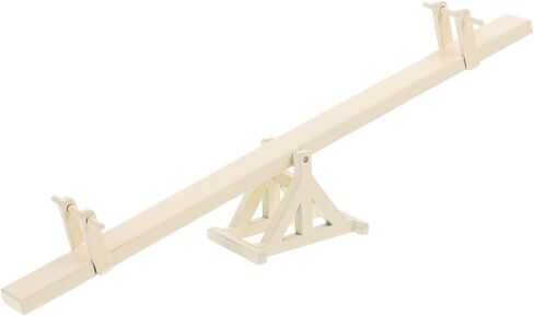 بيت الدمية الخشبية المصغرة نموذج متأرجحة ديكور واقعي للتوازن للحدائق الخيالية والمناظر الطبيعية الصغيرة 7.79 بوصة in Kuwait