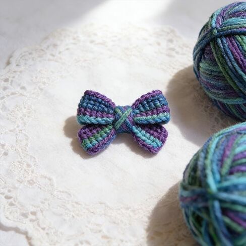 Crochet & Knitting Yarn, #5 Worsted, Soft and Bulky Yarn for Knitting, Crocheting, and Crafts, Cotton-Nylon Blend, 1 Skein(Blue Purple) in Saudi Arabia