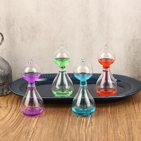 4Pcs Colorful Hand Boiler, Glass Science Energy Transfer, Children Science Experiment, Love Birds Color Meter Hand Boiler in Saudi Arabia