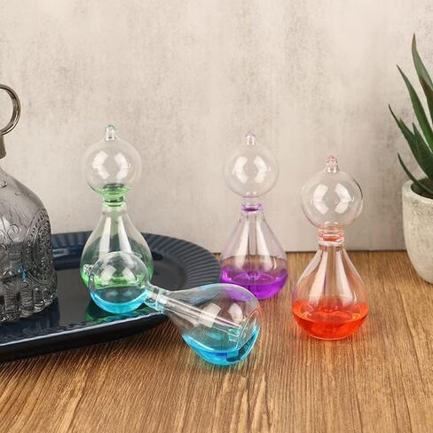 4Pcs Colorful Hand Boiler, Glass Science Energy Transfer, Children Science Experiment, Love Birds Color Meter Hand Boiler in Saudi Arabia