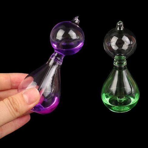 4Pcs Colorful Hand Boiler, Glass Science Energy Transfer, Children Science Experiment, Love Birds Color Meter Hand Boiler in Saudi Arabia