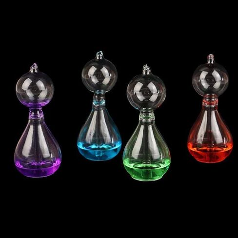 4Pcs Colorful Hand Boiler, Glass Science Energy Transfer, Children Science Experiment, Love Birds Color Meter Hand Boiler in Saudi Arabia