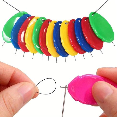 15pcs Set Easy to Use Automatic Needlework with Storage ABS with Metal Alloy,Suitable for Hand and Machine Sewing (Mixture,15) in Saudi Arabia