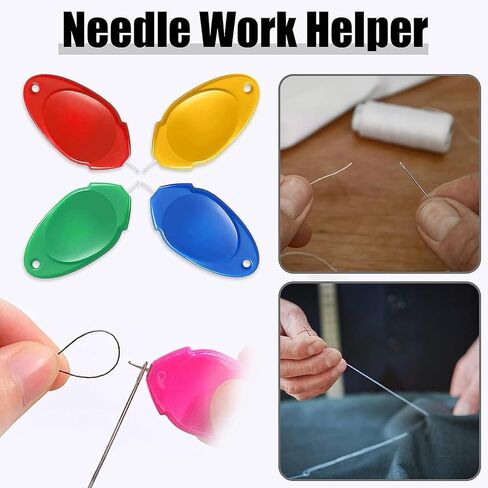 15pcs Set Easy to Use Automatic Needlework with Storage ABS with Metal Alloy,Suitable for Hand and Machine Sewing (Mixture,15) in Saudi Arabia