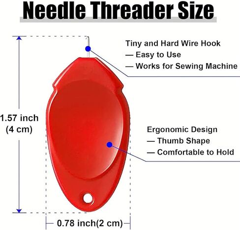 15pcs Set Easy to Use Automatic Needlework with Storage ABS with Metal Alloy,Suitable for Hand and Machine Sewing (Mixture,15) in Saudi Arabia