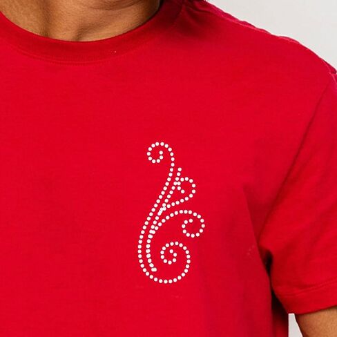 NBEADS Swirl Pattern Iron on Rhinestones Transfer, 11.69x8.27 Inch Heat Transfer Decal Bling Crystal Decals Heat Transfer Patch Clothing Repair Applique for T-Shirt Clothing in Saudi Arabia