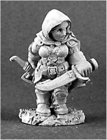 Bailey Silverbell, Female Dwarf Scout by Reaper in Saudi Arabia