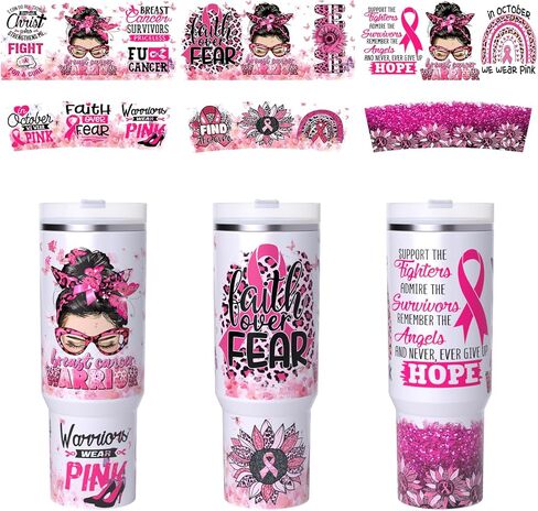 UV DTF Cup Wrap 6 Sheets Nurse Life Rub On Transfer for 40oz Glass Tumbler, Water Bottle in Saudi Arabia