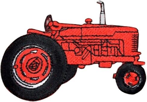 رقعة حديدية على رقعة مزخرفة للجرارات، معدات المزرعة، شارة المزارعين 3.5 بوصة - للقبعات والقمصان والأحذية والجينز والسترات in Kuwait