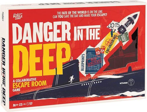 Professor PUZZLE Danger in The Deep | Escape Room Game in Saudi Arabia