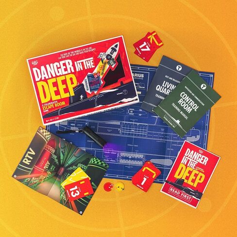 Professor PUZZLE Danger in The Deep | Escape Room Game in Saudi Arabia