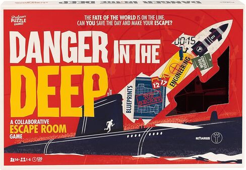Professor PUZZLE Danger in The Deep | Escape Room Game in Saudi Arabia