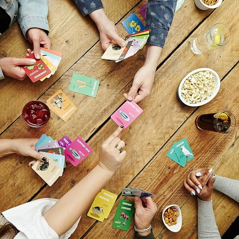 Ginger Fox: Don't Be A Dik Dik - Adult Party Card Game, Set Matching, for Silly Grown Ups Who Love Nature & A Little Naughtiness, Ages 16+, 3-6 Player in Kuwait