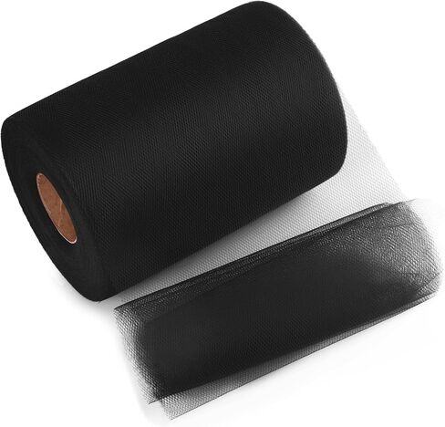 Forest Green Tulle Mesh Ribbon 6 Inch x 100 Yards(300ft) Netting Spool Fabric Ribbon Ideal for Tutu Skirt Art Gift Wrapping Flower Bouquet Crafts Weddings Floral Arrangements in Saudi Arabia
