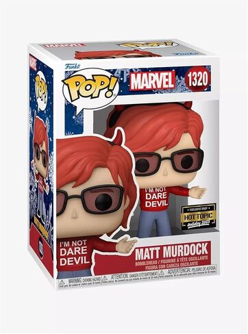 فانكو مارفل دارديفيل بوب! مات موردوك فينيل Bobble-Head Hot Topic حصريًا MULTI NONE in Saudi Arabia