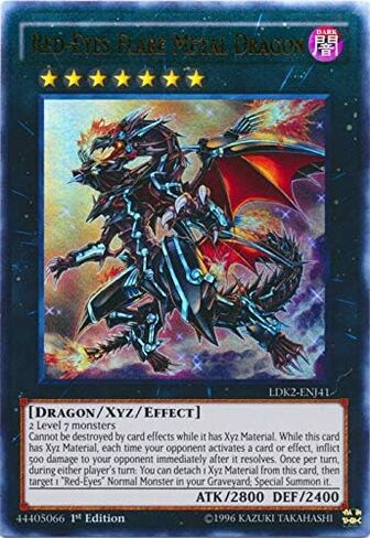 YU-GI-OH! - Red-Eyes Flare Metal Dragon (LDK2-ENJ41) - Legendary Decks II - 1st Edition - Ultra Rare in Saudi Arabia