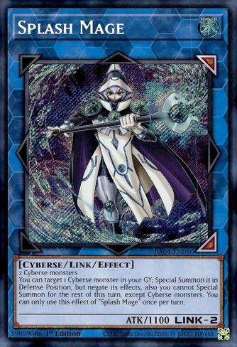 Splash Mage (سري نادر) - RA04-EN080 - سري نادر - الإصدار الأول in Kuwait